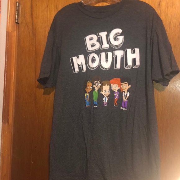 Tops | Big Mouth Tee Shirt | Poshmark